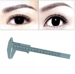 Wholesale Excellent Quality 12PC Microblading Reusable Makeup Measure Eyebrow Guide Ruler Permanent Tools Anne