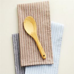 40x60cm 100 cotton plain stripe napkin dish towel kitchen cleaning cloth tea towels napkins ultra durable