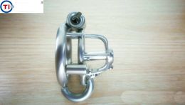 Ultra Short Chastity Lock Chastity Cage Bondage Male Chastity Device Gear Cock Cage Stainless Steel Penis Cage For Man Cb BDSM