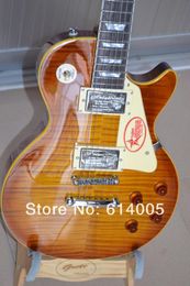 New Top quality custom shop Page Burst LP standard Electric Guitar