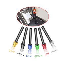 6 Color 1Pc Aluminum Motorcycle Gas Pit Dirt Bike Fuel Petrol Tank Cap Breather Pipe Hose ATV 2Way Valve Vent Breather Tube Pipe