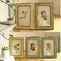 5 Style Vintage Photo Frame Wedding Wooden Couple Pictures Frames High Quality Gift Home Decor