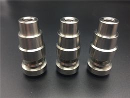 Universal 4 in 1 Domeless Titanium Nail Titanium GR2 Nails joint 14mm and 18mm male and female for bongs