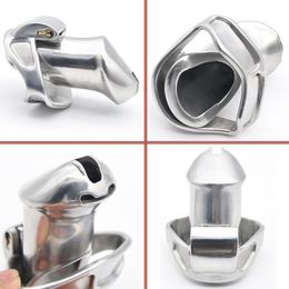 Chastity Devices 3D Long Medical grade 316L Stainless Steel Chastity Device Cage CB6000 #R09