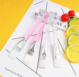 New 2 colors Crystal Facial Mask Brush Makeup Brushes Skin Care Tool Face Treatment Foundation brushes Mud Mask Applicator