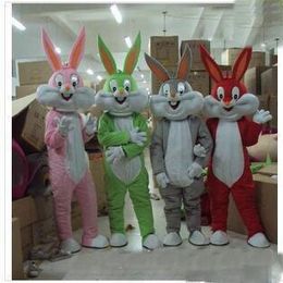 2019 Hot sale Festival special easter bunny rabbit adult mascot costume Free shipping