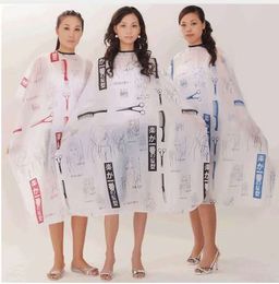 1pcs Random color Best New Sketch Hair Salon Cutting Barber Hairdressing Cape For Haircut Hairdresser Apron Cutting Hair Capes