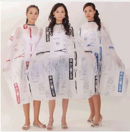 1pcs Random Colour Best New Sketch Hair Salon Cutting Barber Hairdressing Cape For Haircut Hairdresser Apron Cutting Hair Capes