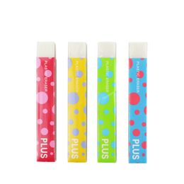 Japan PLUS Eraser ER-100L Colourful Candy Colours Study Exam Eraser 5PCS