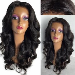 Glueless Brazilian Wet and Wavy Human Hair Wigs Brazilian Body Wave Lace Front Wigs Glueless Full Lace Wigs Bleached Knots7939751