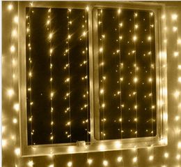 LED Curtain Light String 3*2M.2*2M Outdoor Home Christmas Decoration Christmas Party Light Decoration Wedding