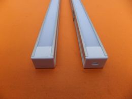 China sale U shape flat slim Aluminium profile led strip light channel for showcase or display