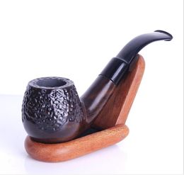 New carving hammer, wooden pipe, fashion, old and removable portable craft gift smoking set.