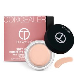 O.TWO.O 4 Colors Concealer Cream Makeup Primer Cover Pore Wrinkle Foundation Base Lasting Oil-Control Makeup Concealer