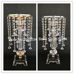 crystal Decoration wedding mandaps/ crystal acrylic candlesticks