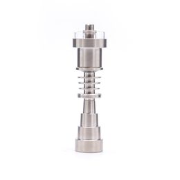 high quality titanium nails gr2 14 mm 18 8 mm domeless 4 in 1 with male joint for pipe glass smoking factory price