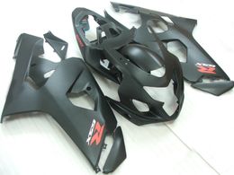 Black fairing kit for SUZUKI GSXR600 GSXR750 2004 2005 K4 GSXR 600 750 04 05 grade fairings set FT77