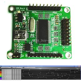 Freeshipping CY7C68013A USB 2.0 board logic analyzer AD435X ADF4351 ADF4350 AD9958/ 59 control panel