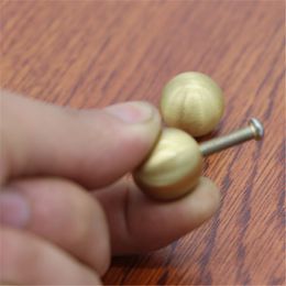 4 piECEs spherical solid simple drawer knob furniture door handle hardware wardrobe shoe single hole round cone pull