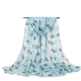 2018 New Women Brand Silk Scarves Long Winter Warm Birthdays Gift Silk Chiffon scarf Wraps Shawls women Factory Wholesale