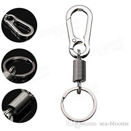 Anti-lost Spreader Carabiner Key Ring Belt Clip Keychain Outdoor tools