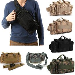 Outdoor Sports Camouflage Backpack Rucksack Camping Hiking Waist Bag Pack- multi Colour option For Travelling With Many Pockets