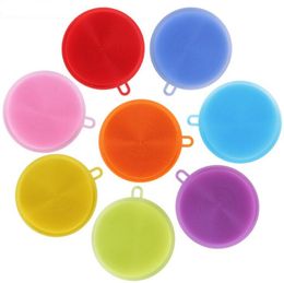 Multifunction Kitchen Pot Cleaner Washing Tool Silicone Dish Bowl Cleaning Brushes Silicone Scouring Pad Dish Sponge