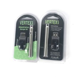 -Vertex vorheizen LO Batterie-Kits CO2-Öl-Verdampfer O-Stift 510 Vape-Stift-Verdampfer-Batterien 350mAh LO VV-Batterie CE3-Kassette