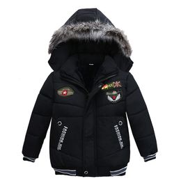 Fashion Baby Boy Clothes Boys Winter Jackets 2018 New Kids Boys Hooded Coats Children Warm Thick Jacket Boys Clothing Outerwear 3-5Years