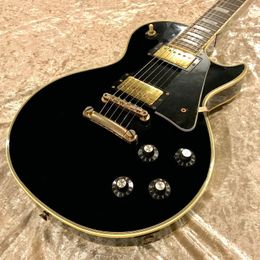 Free shipping/China guitars Custom Shop/Black/Retro volume knob/Mahogany body/Rosewood Fingerboard/22 Frets/6 string custom Electric Guitar