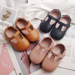 Toddlers Moccasins Soft Baby Shoes Genuine Leather Kids Shoes Solid Color Girls Shoes Princess Mary Jane Chaussure Fille