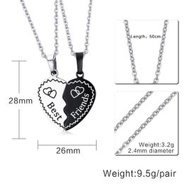Always And Forever Necklace For Couples Stainless Steel I Love You
