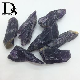 Naturel Pourpre Point Am/éthyste Cristal De Pierre De Pierre Pierre Min/éraux Sp/écimen Diy Bijoux Brut De Beaux Mat/ériaux Violet