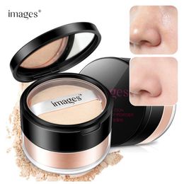 IMAGES long lasting MATTE loose powder makeup translucent setting powder Natural Whitening Concealer Finishing loose Powder foundation