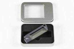 Special Offer Rocket CNC TC4 Titanium Folding knife D2 Steel Blade Tactical knives Outdoor Pocket knife EDC tool Xmas Gift