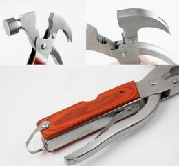 3 models High Quality Stainless Steel Multifunctional Axe hammer pliers Car Emergency Hammer Outdoor Hunting Camping Axe Survival Tools