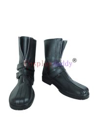 Devil May Cry Dante Black Short Cosplay Shoes Boots H016