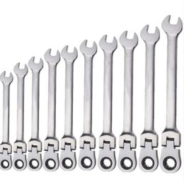 open wrench set Australia - 6-24mm Activities Ratchet Gears Wrench Set Flexible Open End Wrenches Repair Tools To Bike Torque Wrench Spanner