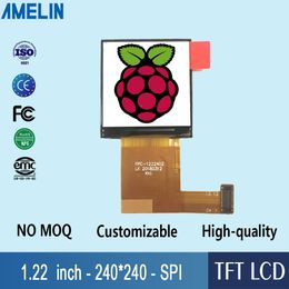 1.22 inch 240*240 TFT LCD module display with IPS viewing angle and SPI interface screen