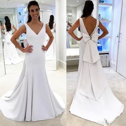 plain simple white dress