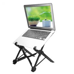 Freeshipping Foldable Laptop Stand Table Adjustable Height Lapdesk For Notebook Laptops