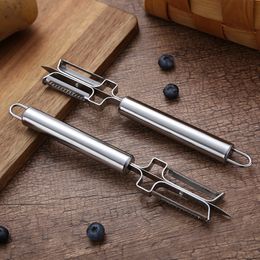 Multi-functional peeler 3A stainless steel peeler double-sided vegetable fruit planer kitchen utensils wholesale Tools