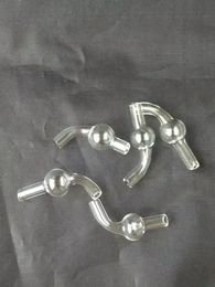 Glass suction nozzle Wholesale Glass bongs Oil Burner Rigs Smoking Free