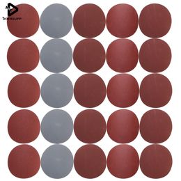 Freeshipping 25Pcs/lot 5 inch Round sandpaper Disc Sand Sheets Grit 800/1000/1500/2000/3000 Hook & Loop Sanding Disc for Sander Grits