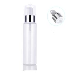 300PCS Mini Small Empty Plastic Perfume Transparent Atomizer Spray Bottles 80ml Make up Lotion pump Cosmetic Sample Container