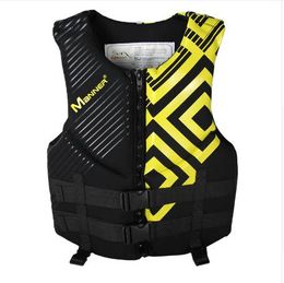 New Men's Fishing Vest Adult Water Sport Safety Life Vest Foam Flotation Swimming Life Jacket Buoyancy Women Snorkelling Vest