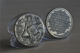 Other Home Decor Armour of God Ephesians 6:10-12 Bronze Challenge Coin Detailed Artwork