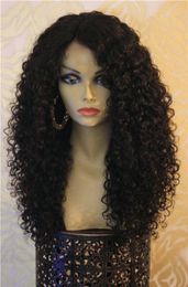 Peruvian Lace Front Wigs Natural Curly Full Lace Human Hair Wig For Black Women Glueless Cuticle Aligned Lace Frontal Wigs diva1 130%density