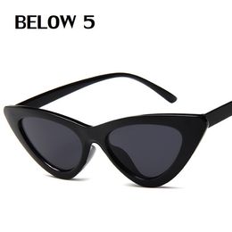 BELOW5 2018 New Fashion Sunglasses For Men and Women Designer Cat Eye Sun Glasses Stylish Unisex Eyewear UV400 Free Shipping B5005