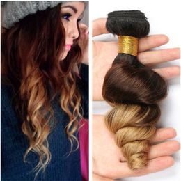 Discount Dark Brown Blonde Ombre Extensions Dark Brown Blonde
